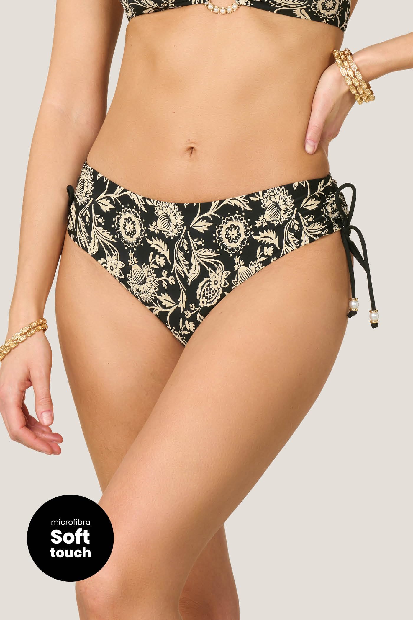 Goldenpoint Bijoux Exotic Garde slip bikini floreale