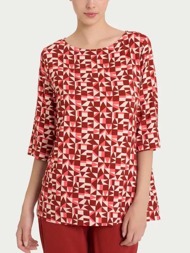 Ragno Viscosa Summer maglia barchetta fantasia dubarry