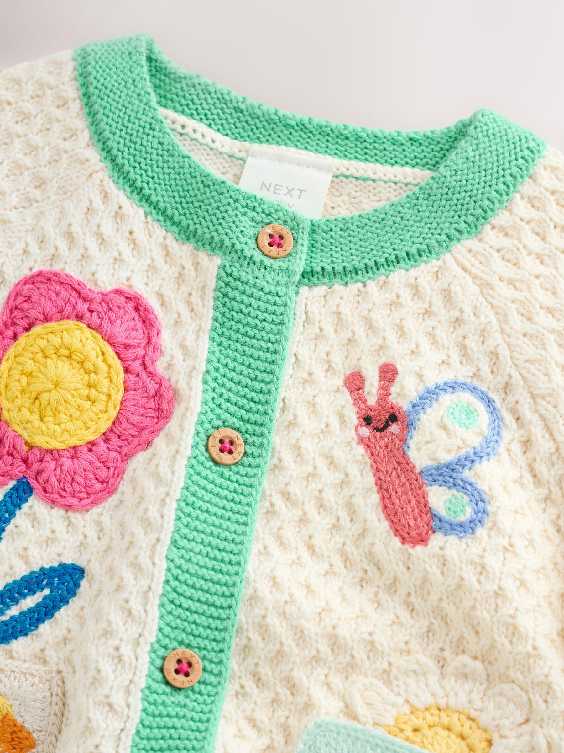 Next cardigan maglia neonata bambina 56