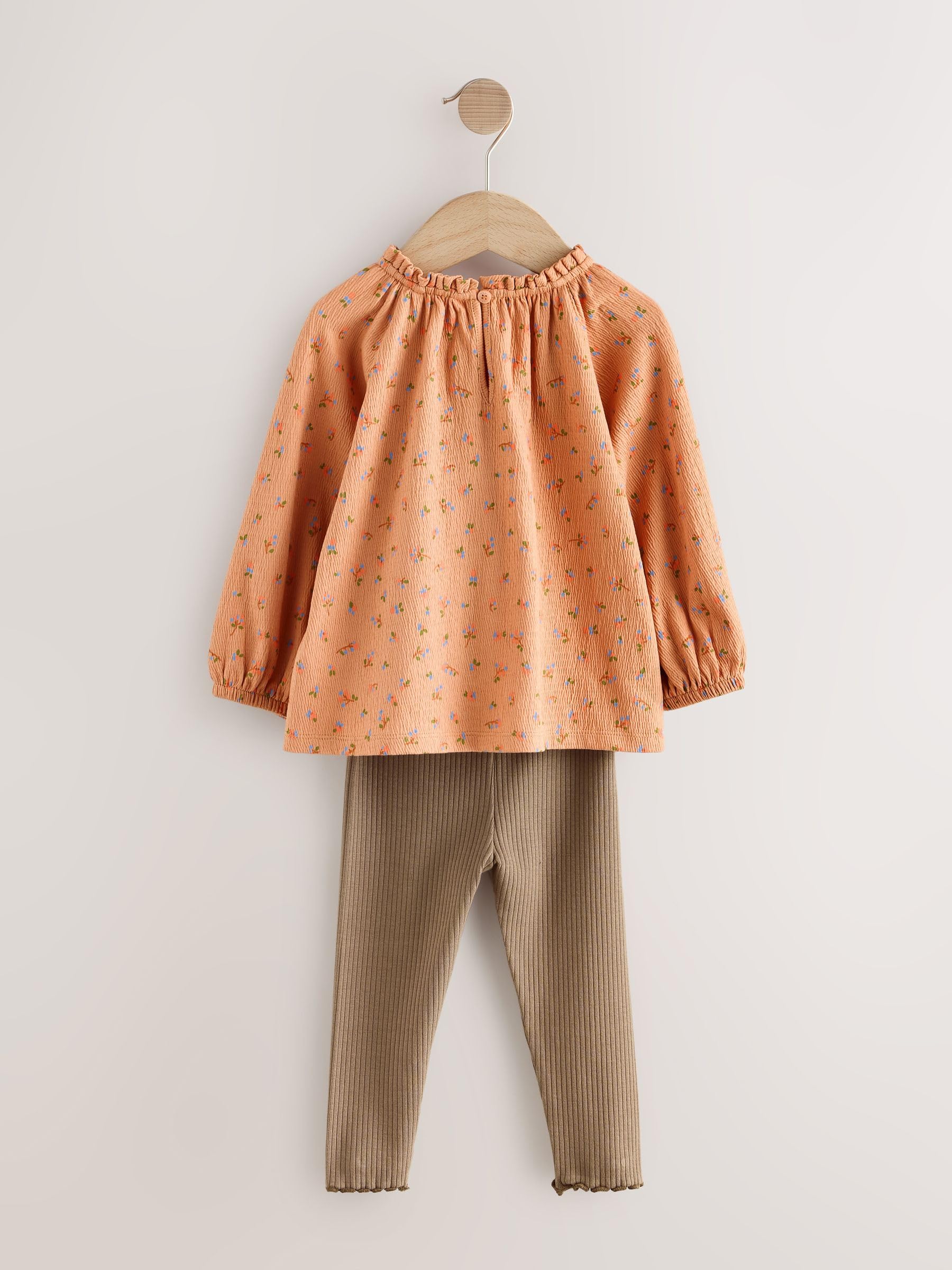 Geo Next completo blusa manica lunga e leggings bambina