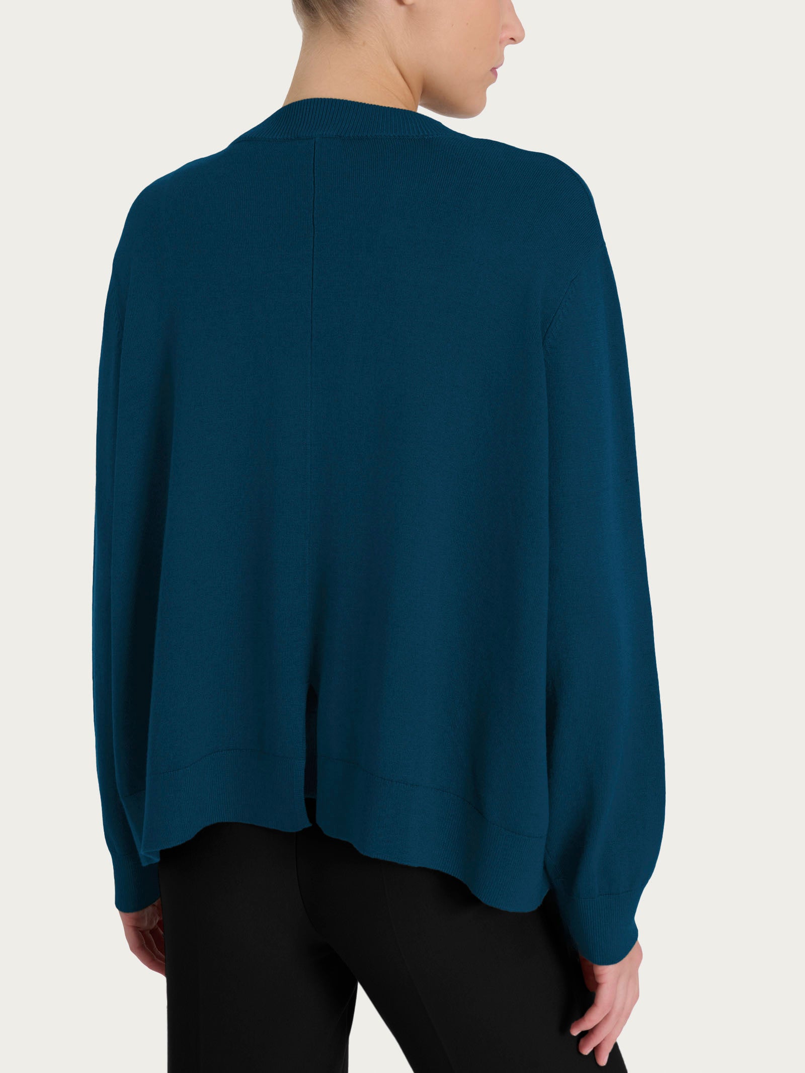 Ragno Four Seasons cardigan Reflecting Pond viscosa