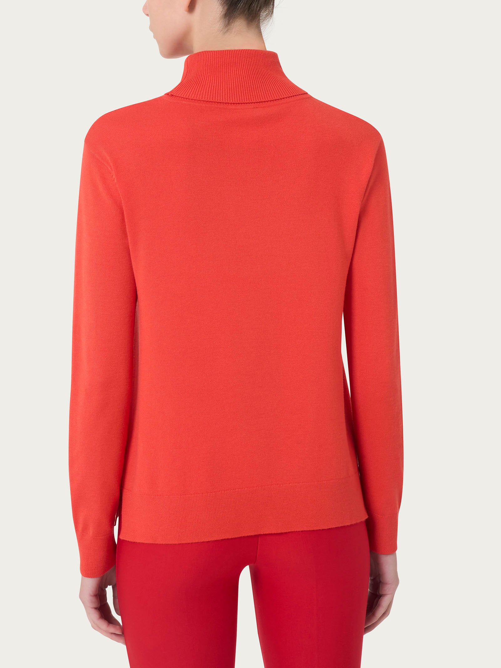 Ragno Four Seasons Dolcevita Cayenne collo alto viscosa