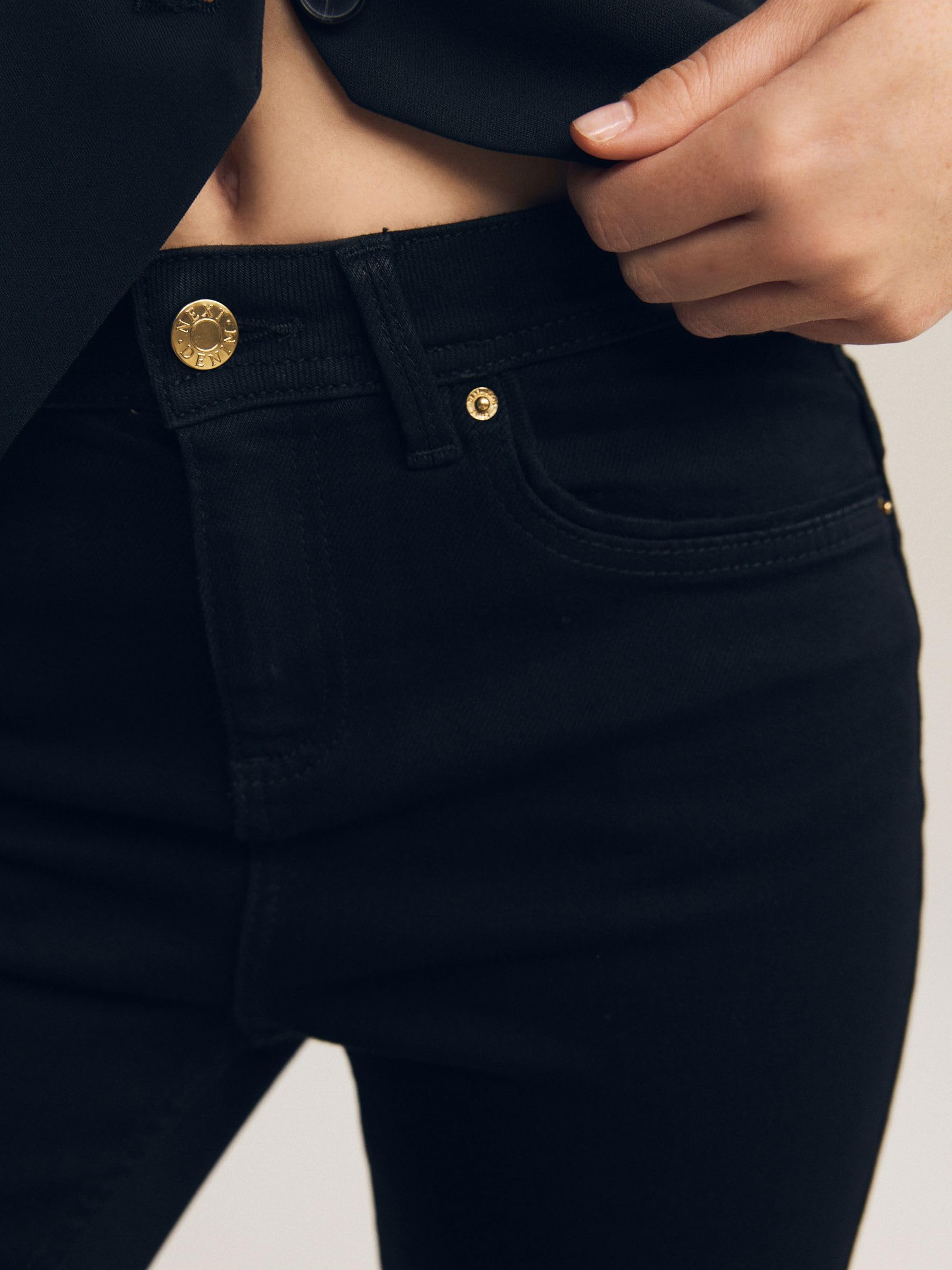 Next donna jeans slim supersoft neri 32