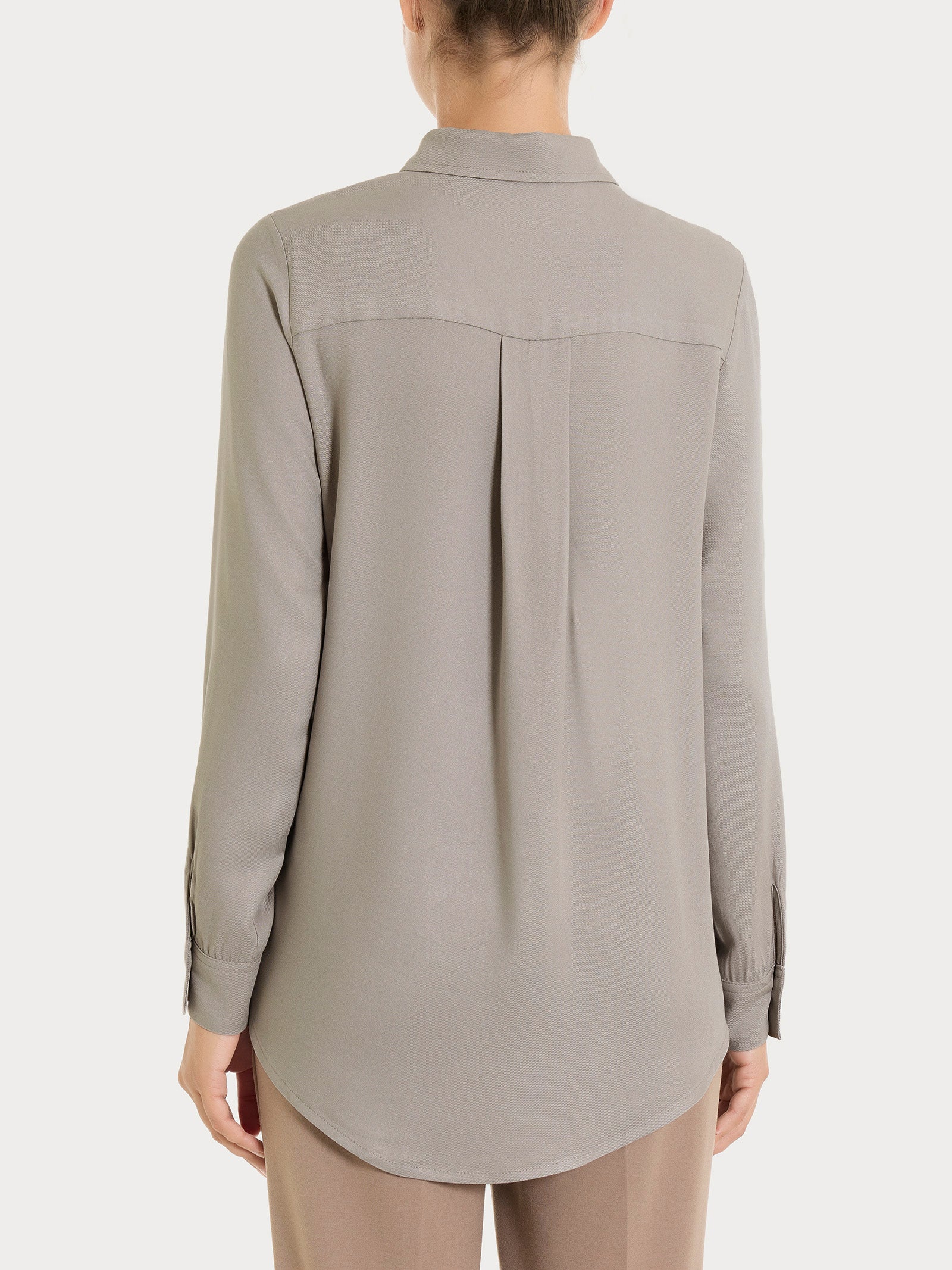 Ragno Winter EcoSeta camicia manica lunga string