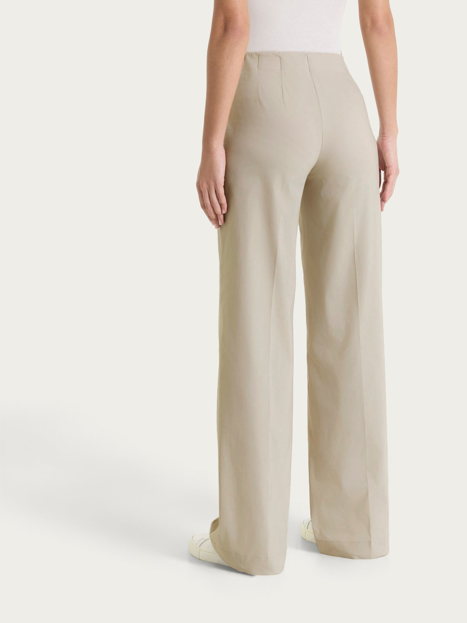 Ragno Super Fresh Pantalone Palazzo Crockery Gamba Larga