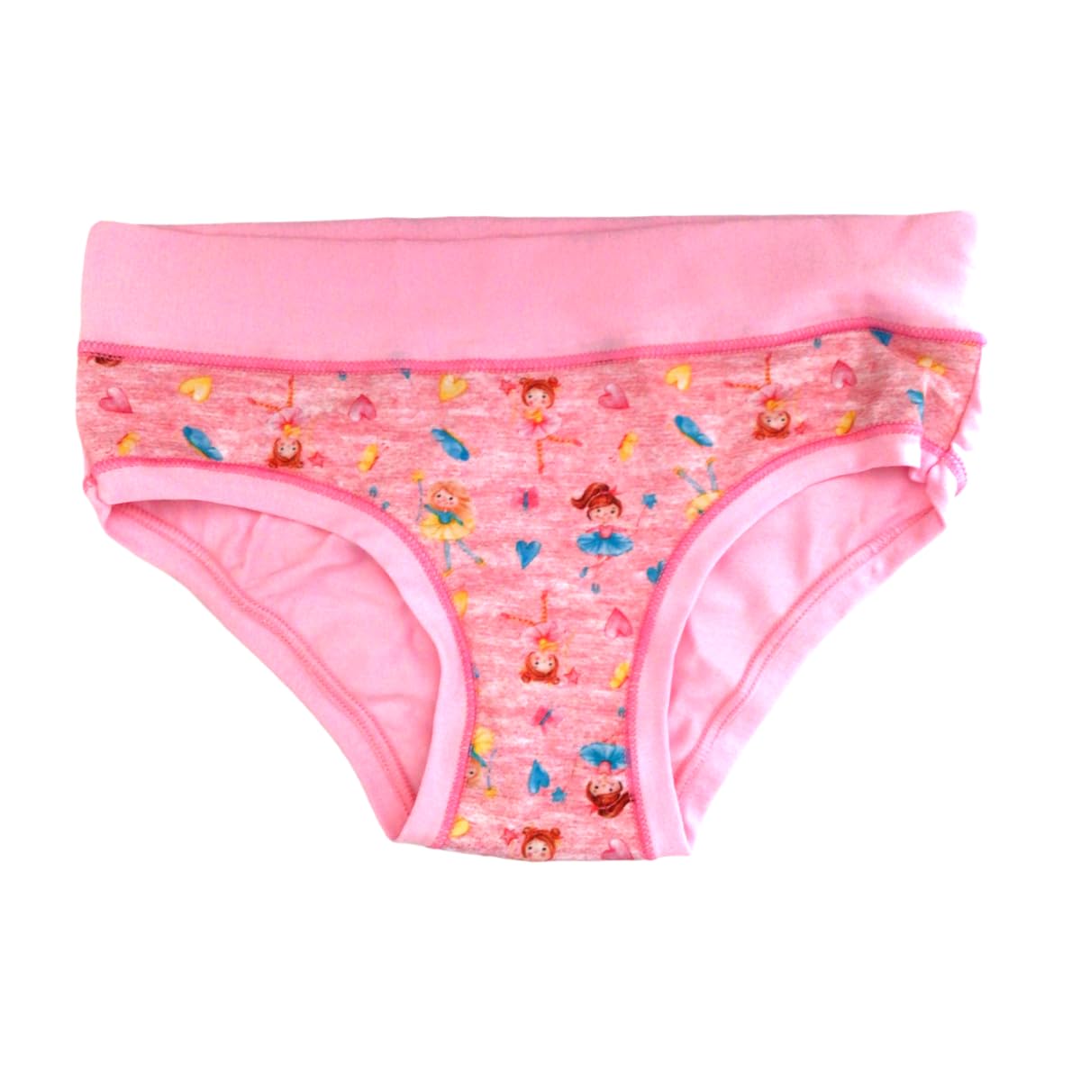 Lady C Emy slip bimba cotone 6 paia colori assortiti