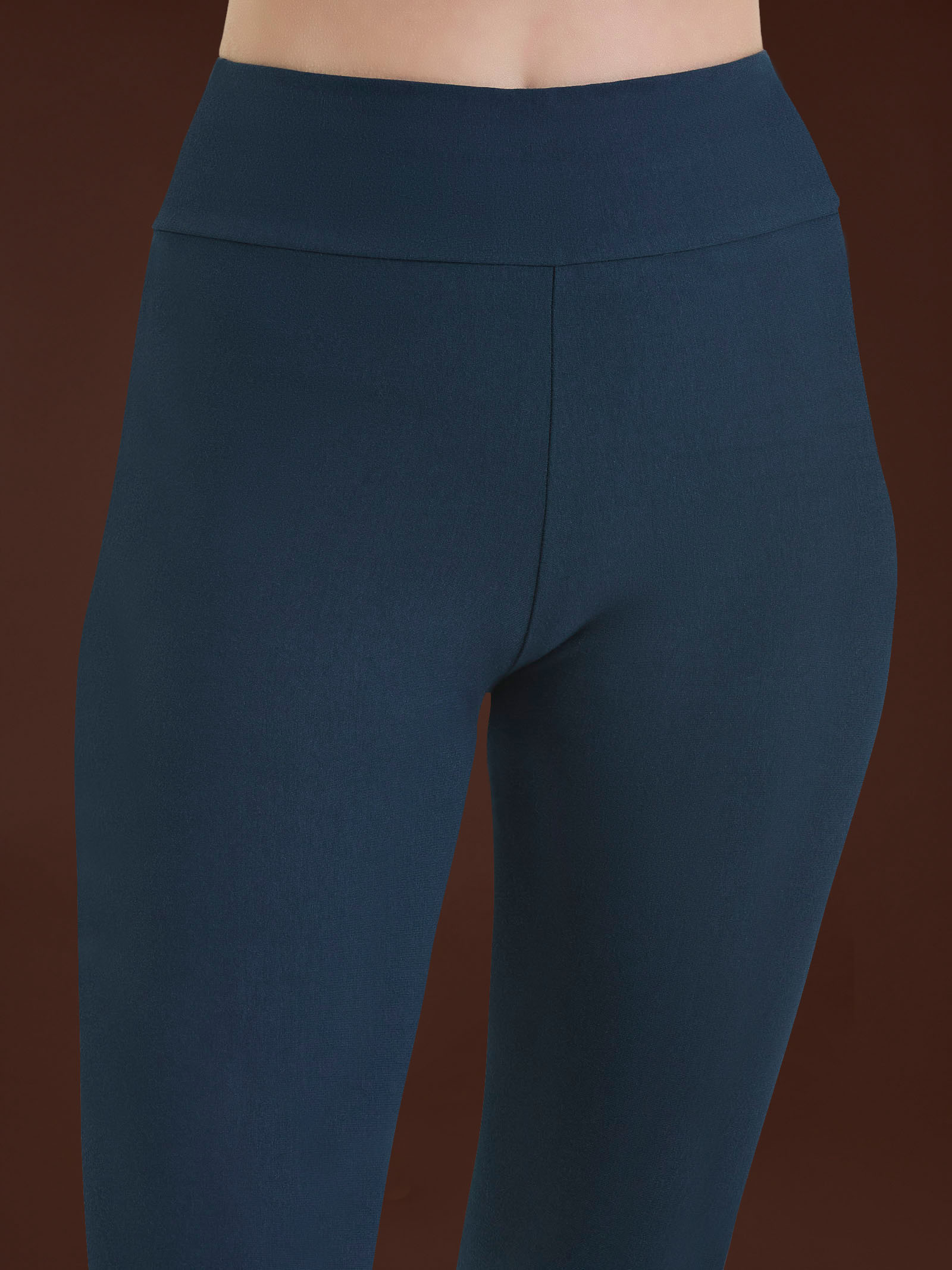 Ragno beYOUtiful Leggings cotone elasticizzato bleu
