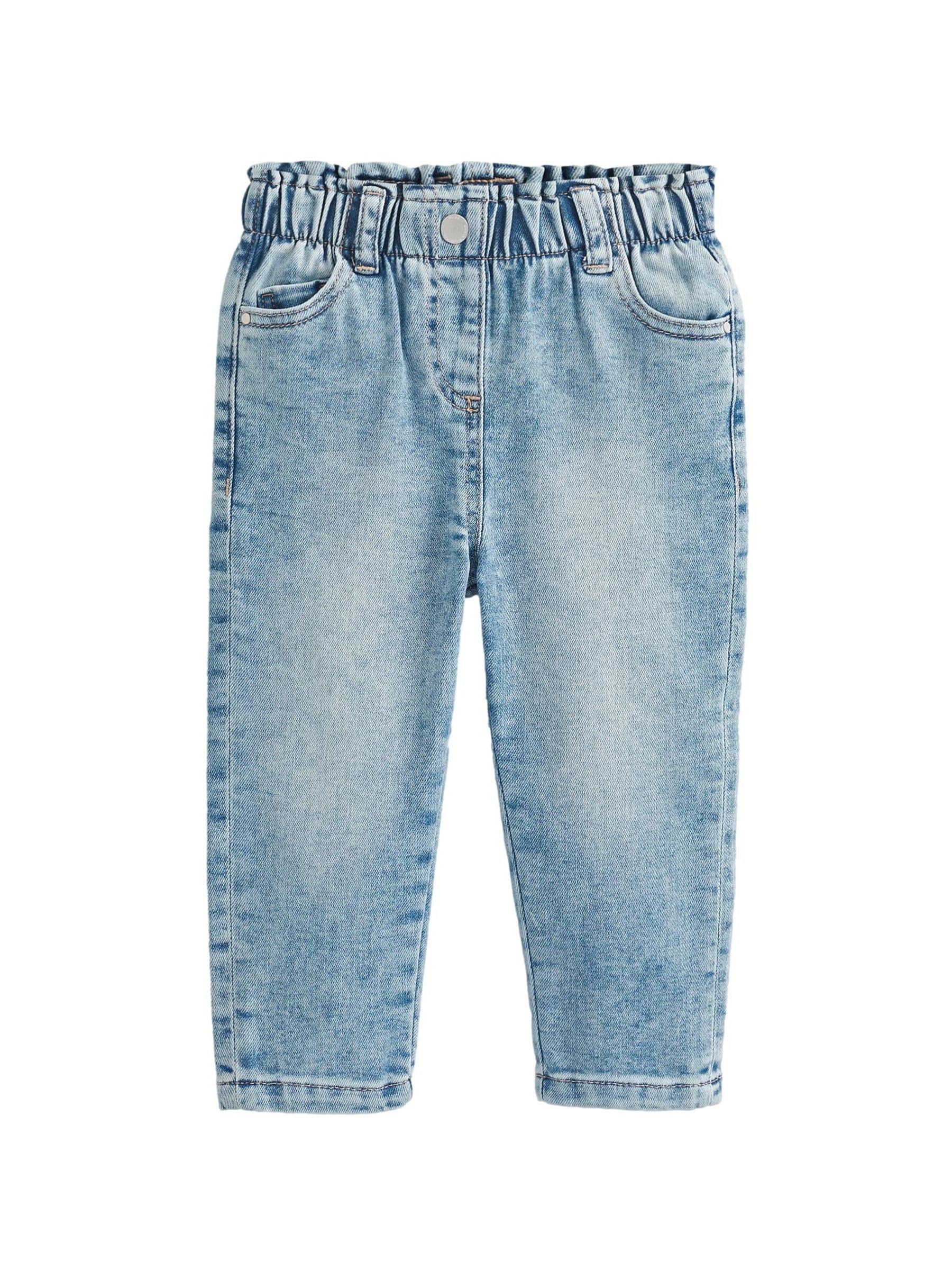 Next Jeans Mum Bambina 98-104 Vita Elasticizzata