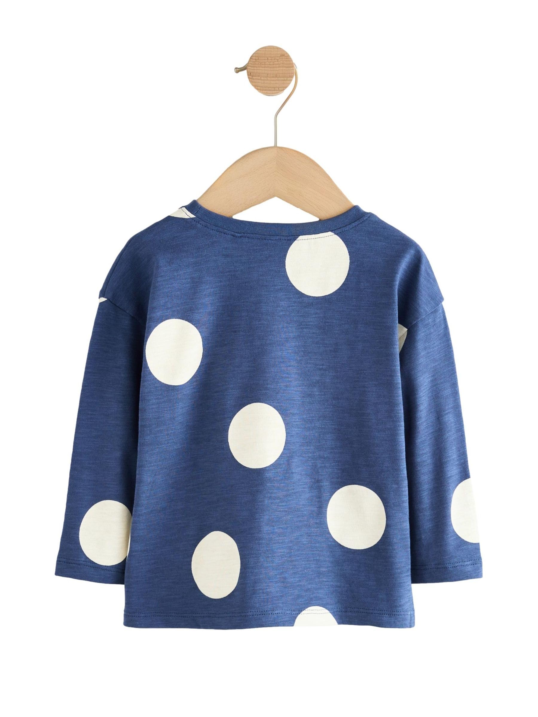 Geo Next top bambina maniche lunghe 4 pezzi Rainbow