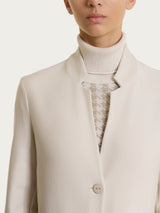 Ragno Compact Short blazer giacca donna Champignon