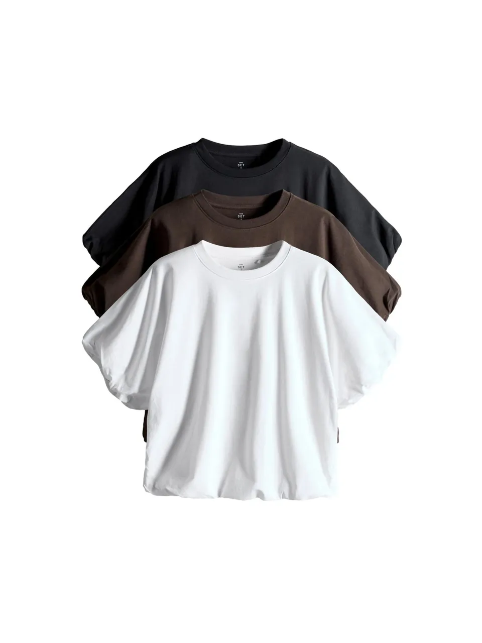Next The Set maglietta donna con orlo stondato confezione 3 pz
