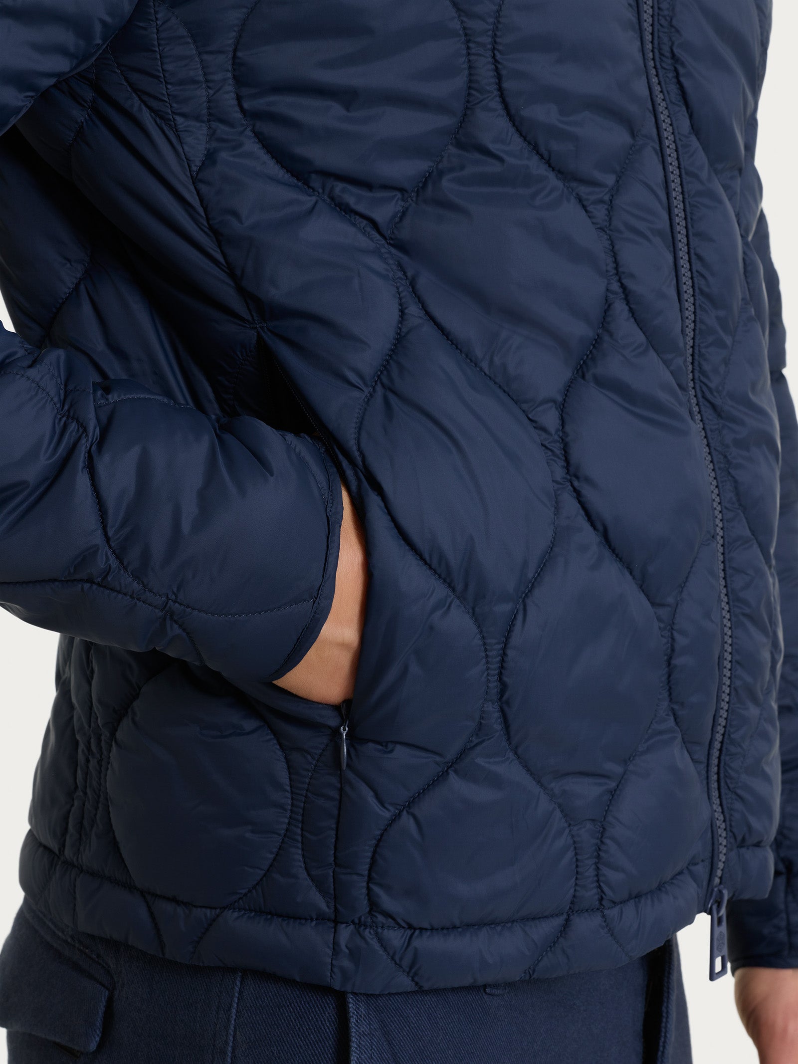 Ragno Onion Quilt Piumino puffer uomo Bleu trapuntato