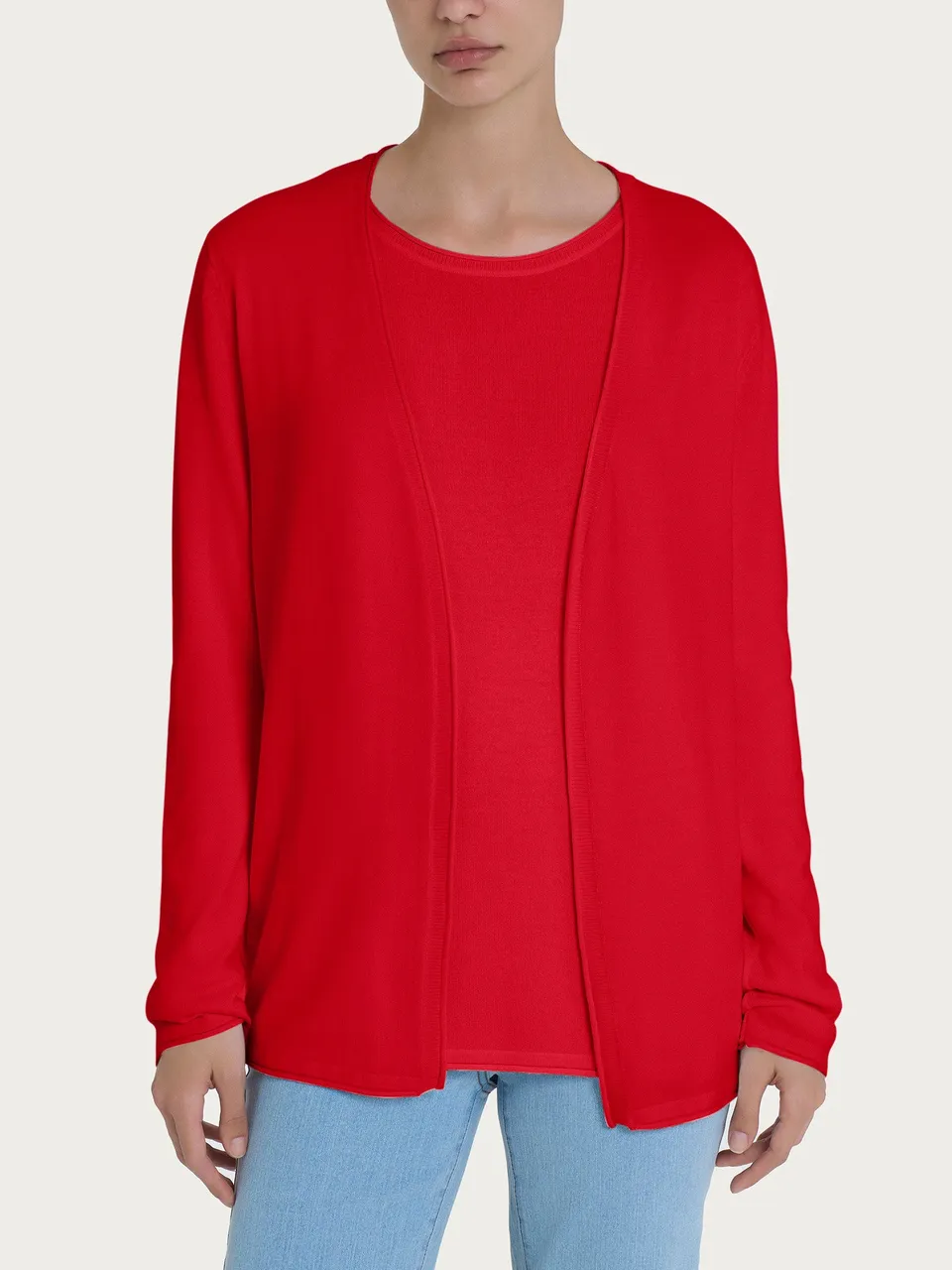 Ragno Summertime Cardigan Aperto Salsa Viscosa