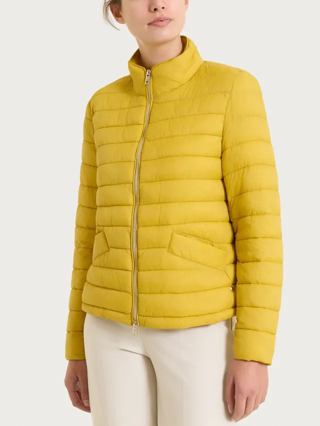Ragno Piumino Vegan Down Oil Yellow Collo Coreano