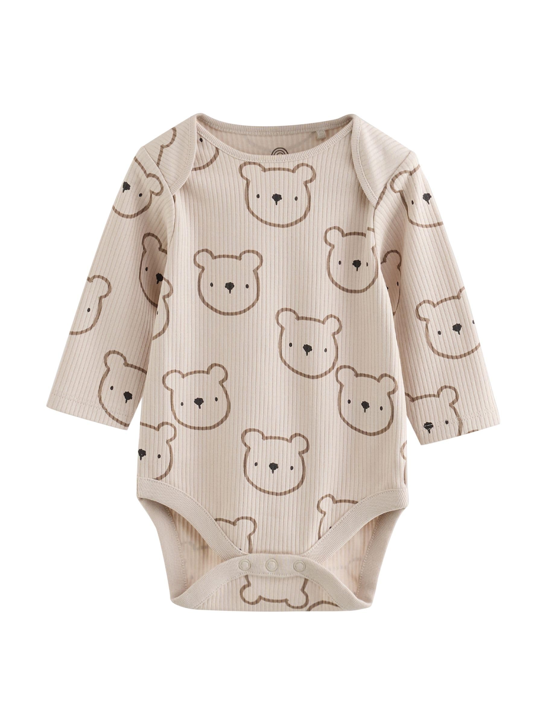 Next body neonato maniche lunghe cotone confezione da 5