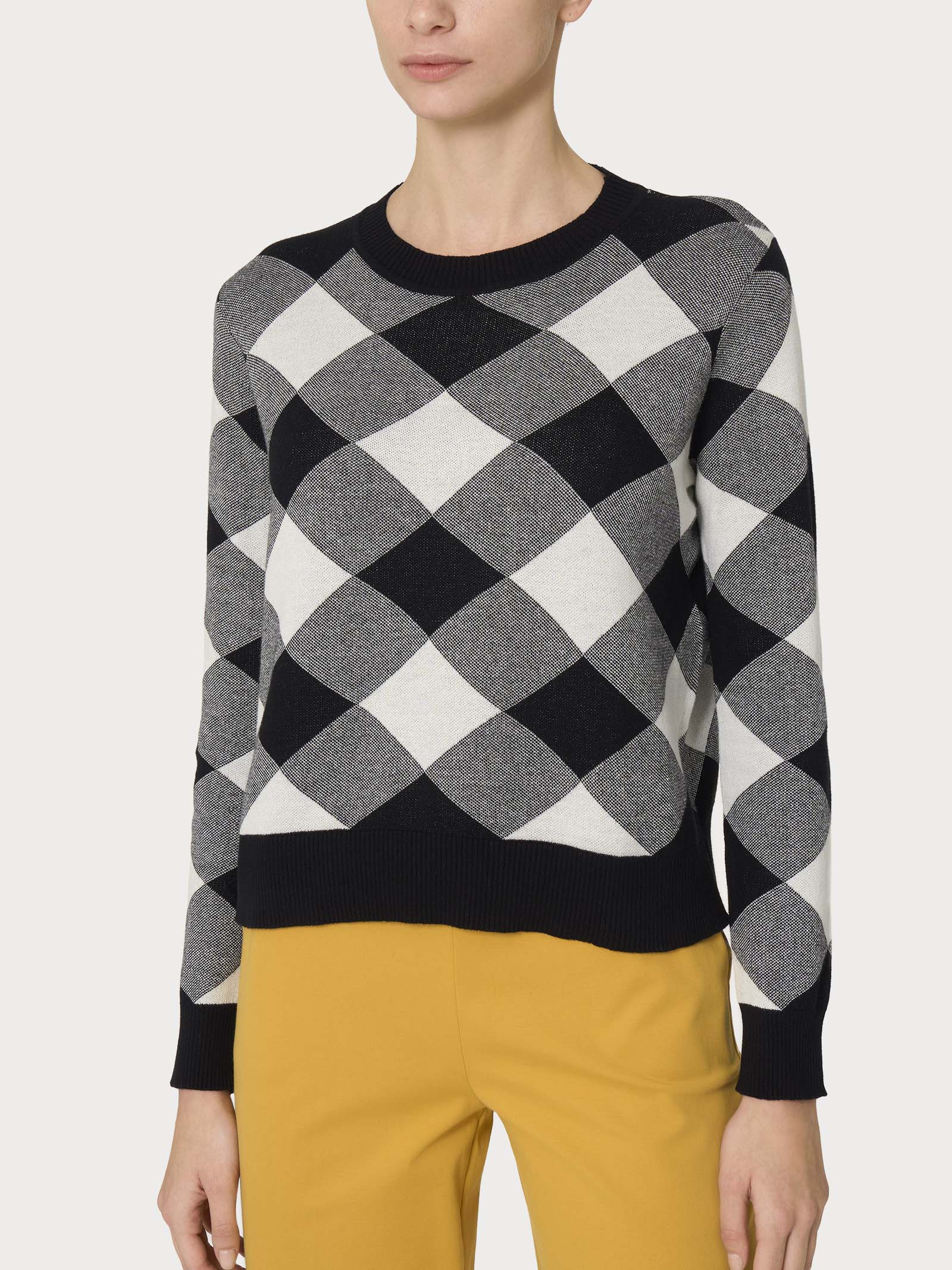 Ragno Winter Cotton maglia girocollo Fant. Nero cotone