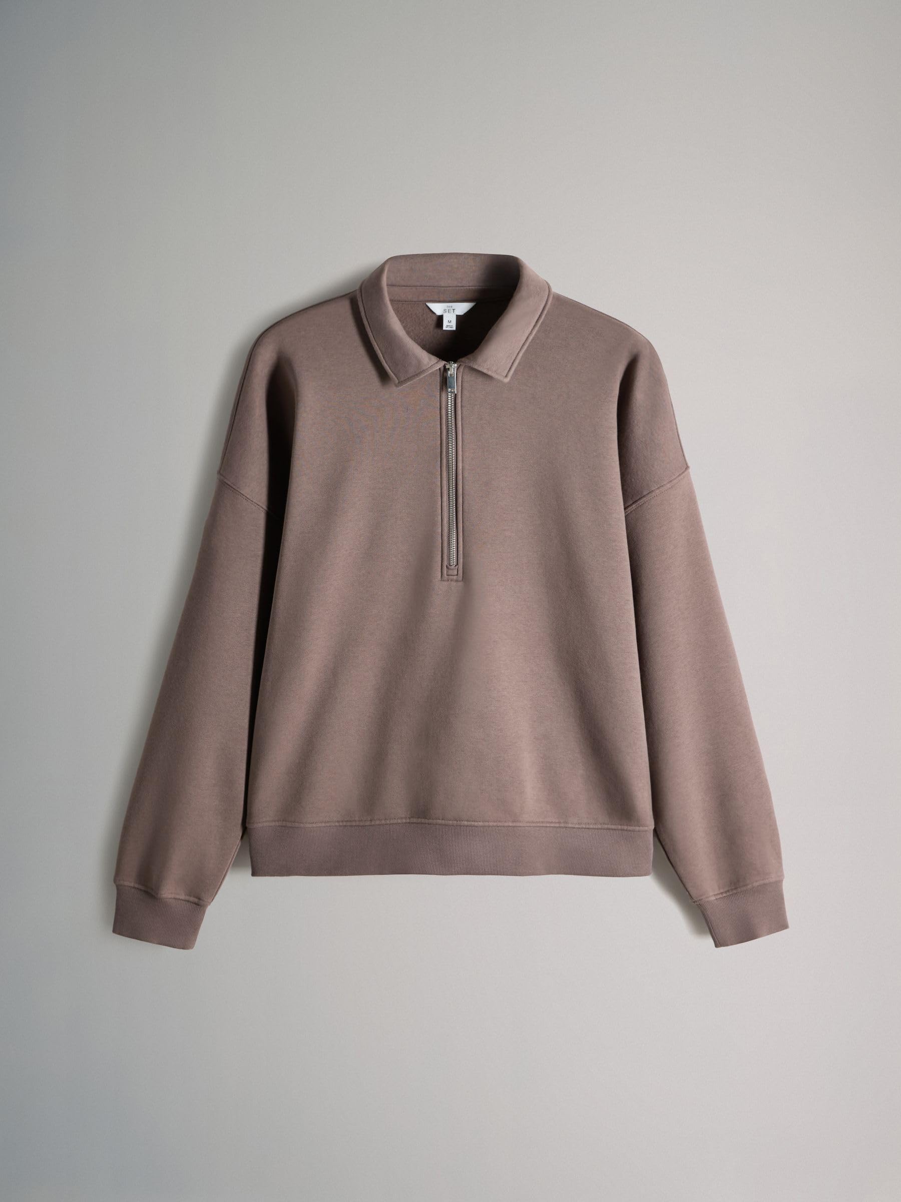 Geo Next The Set felpa donna mezza zip 2 pezzi collo alto
