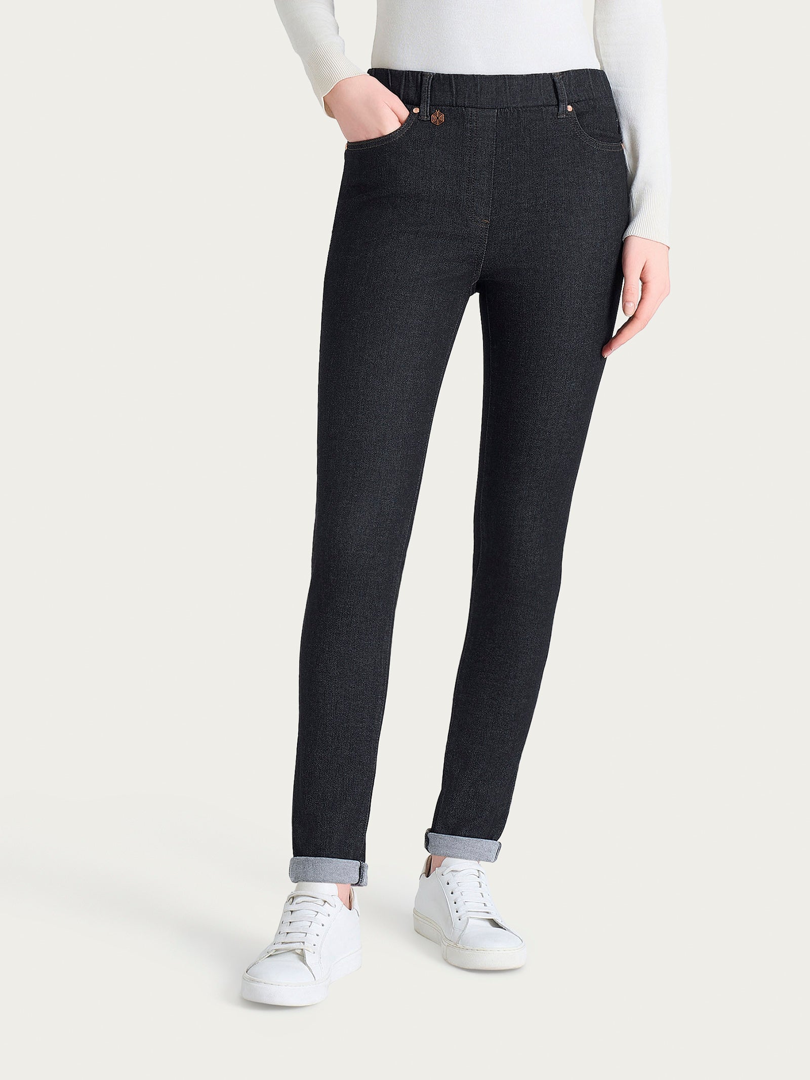 Ragno Heritage Denim jeans 5 tasche gray black skinny