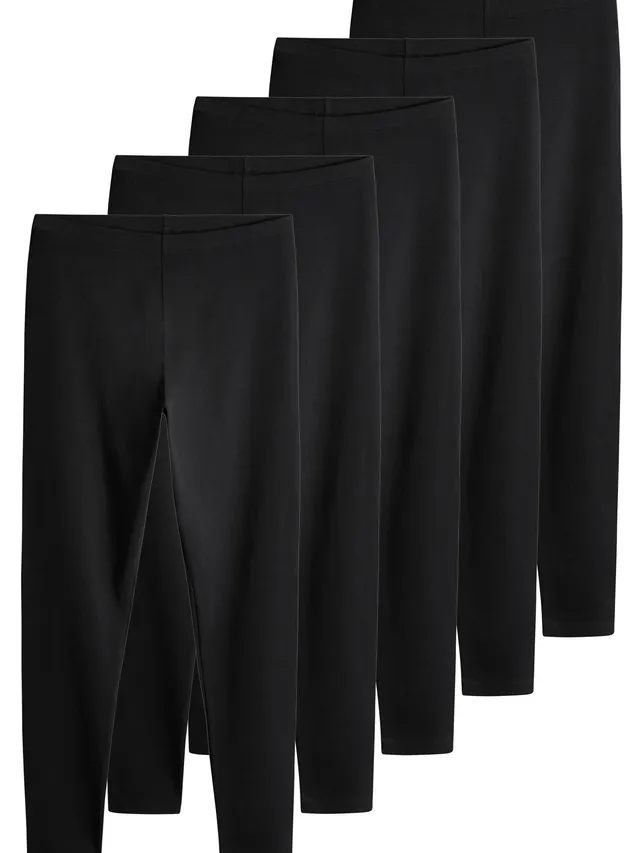 Geo Next The Set Leggings Donna Basic 5 Pezzi Elasticizzati