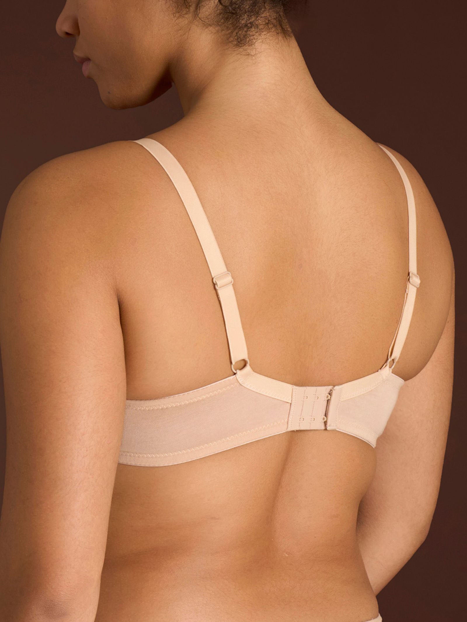 Ragno beYOUtiful YouUp reggiseno cotone Smoke Gray senza ferretto