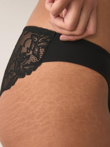 NEXT Retro Pizzo Slip Brasiliani Donna 5 Pezzi Invisibili