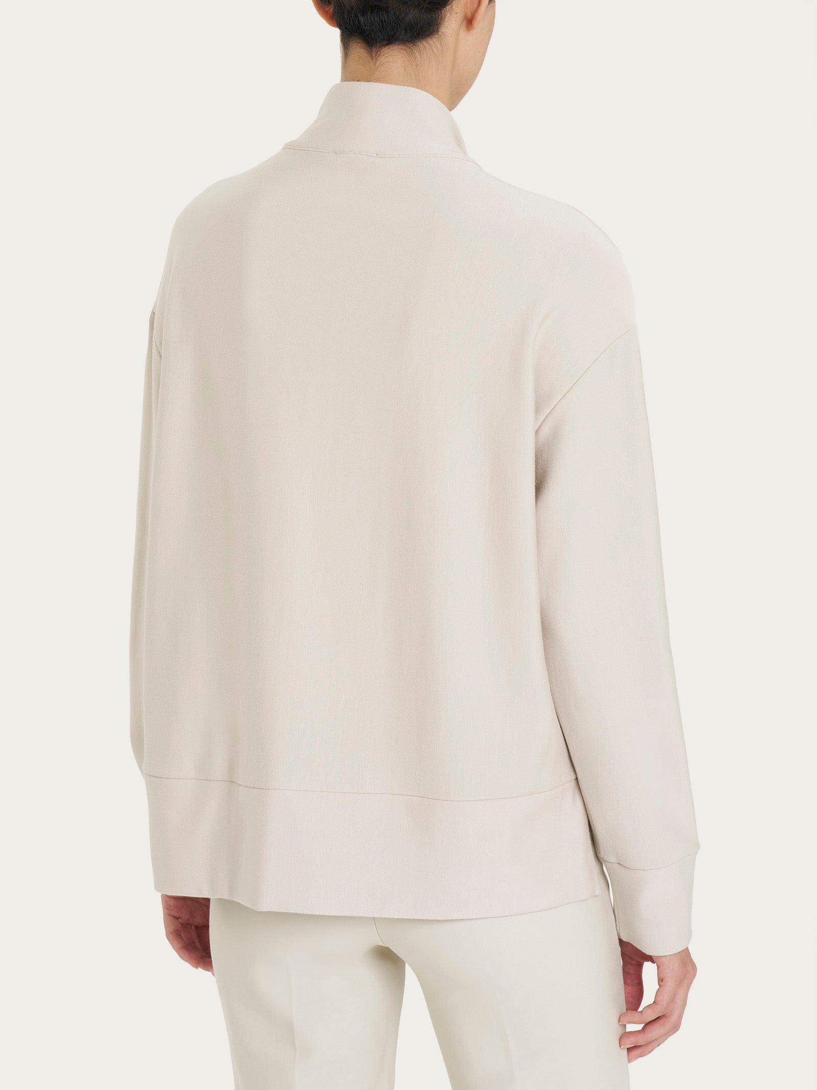 Ragno Eco Techno Fleece Giacca Donna Champignon Zip