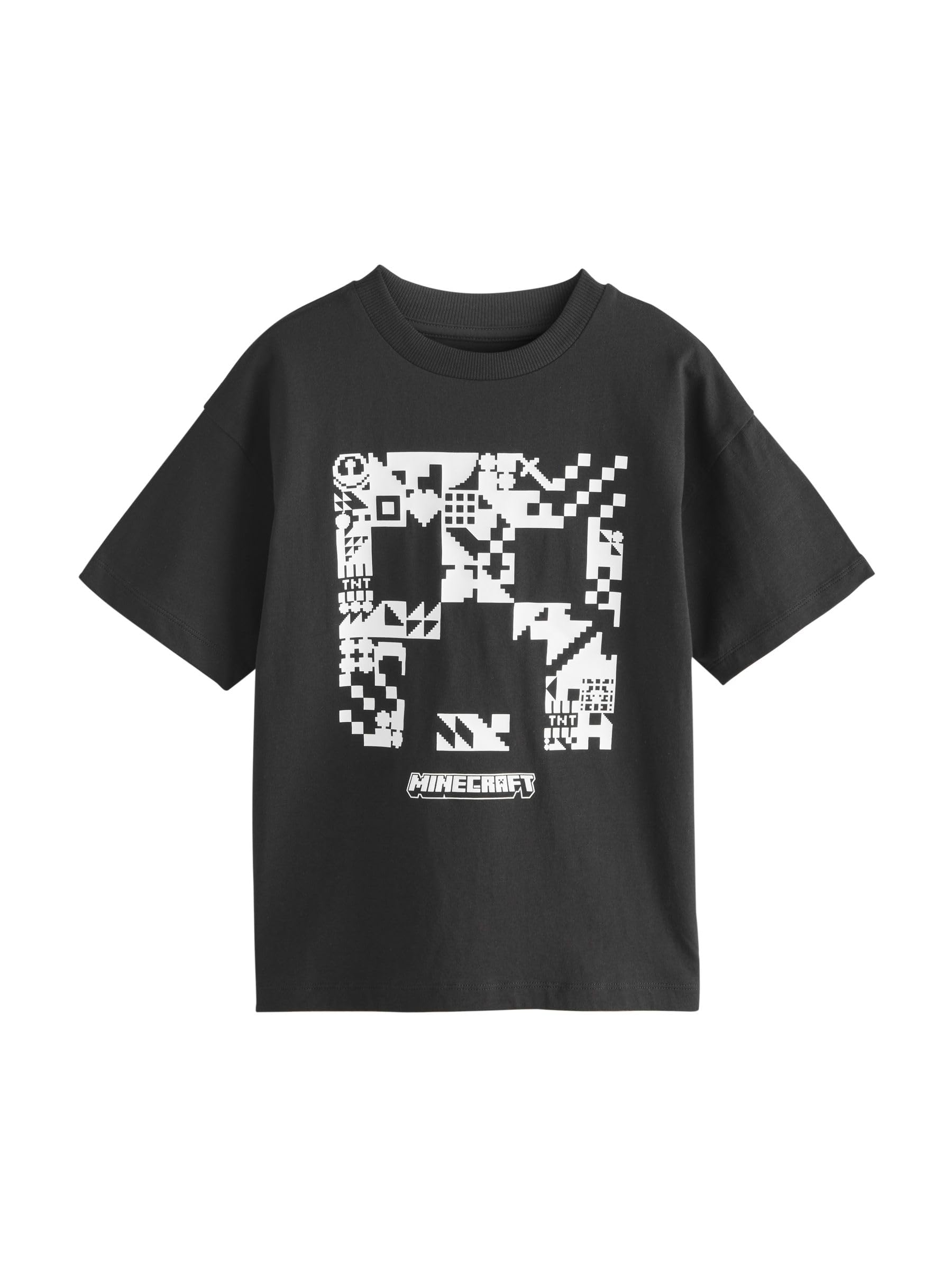 Next t-shirt Minecraft bambino 128 confezione da 2