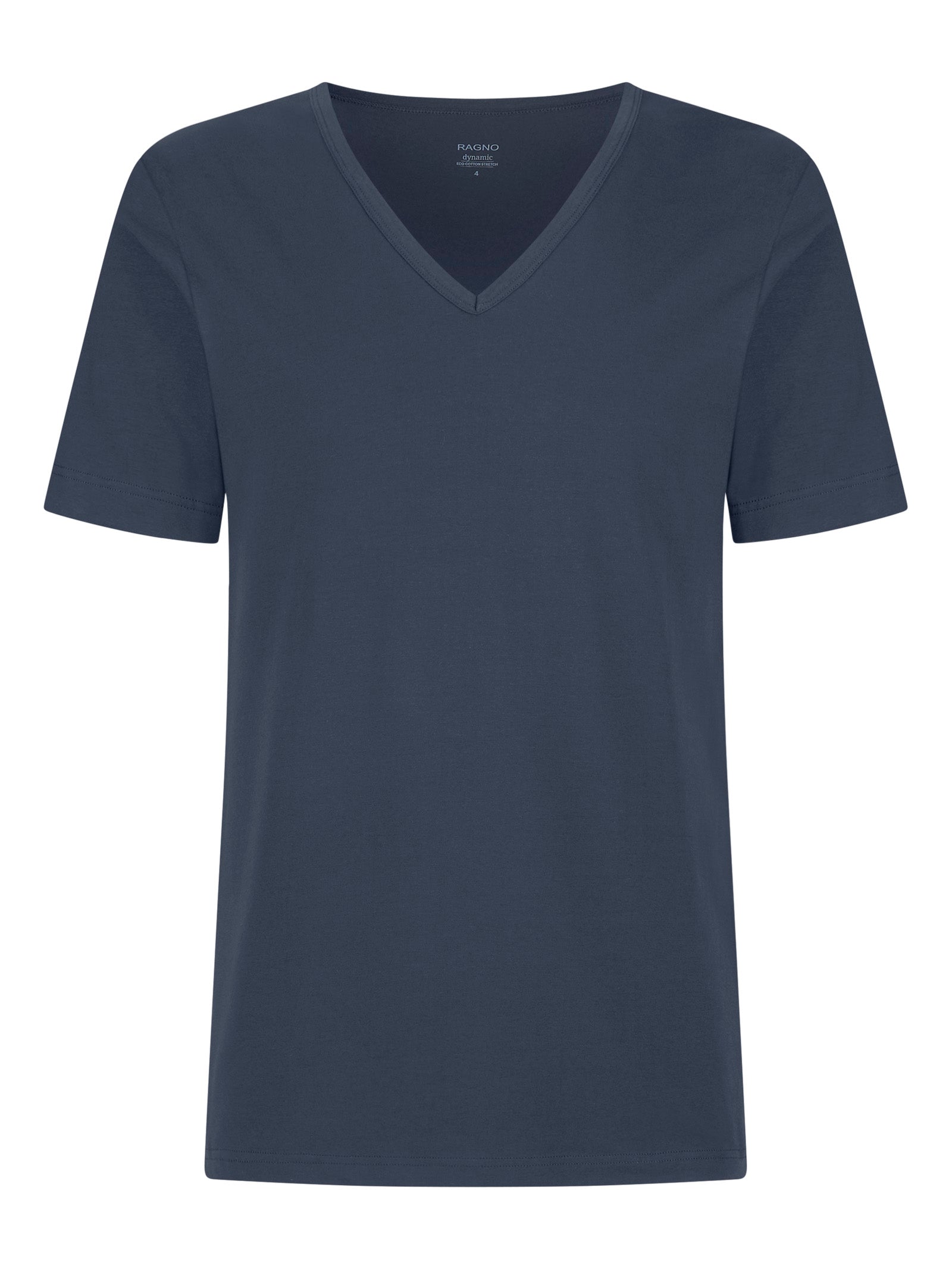 Ragno Dynamic maglietta scollo V cotone Bleu bipack