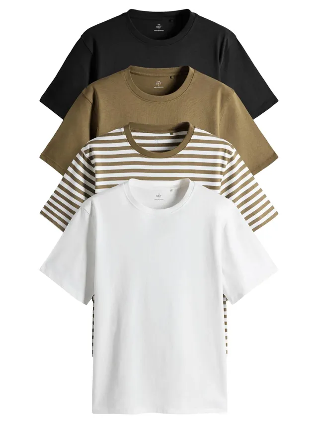 Geo Next The Set t-shirt cotone manica corta 4 pezzi