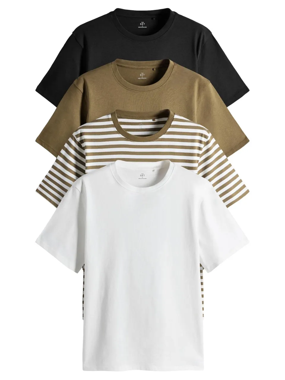 Geo Next The Set t-shirt cotone manica corta 4 pezzi