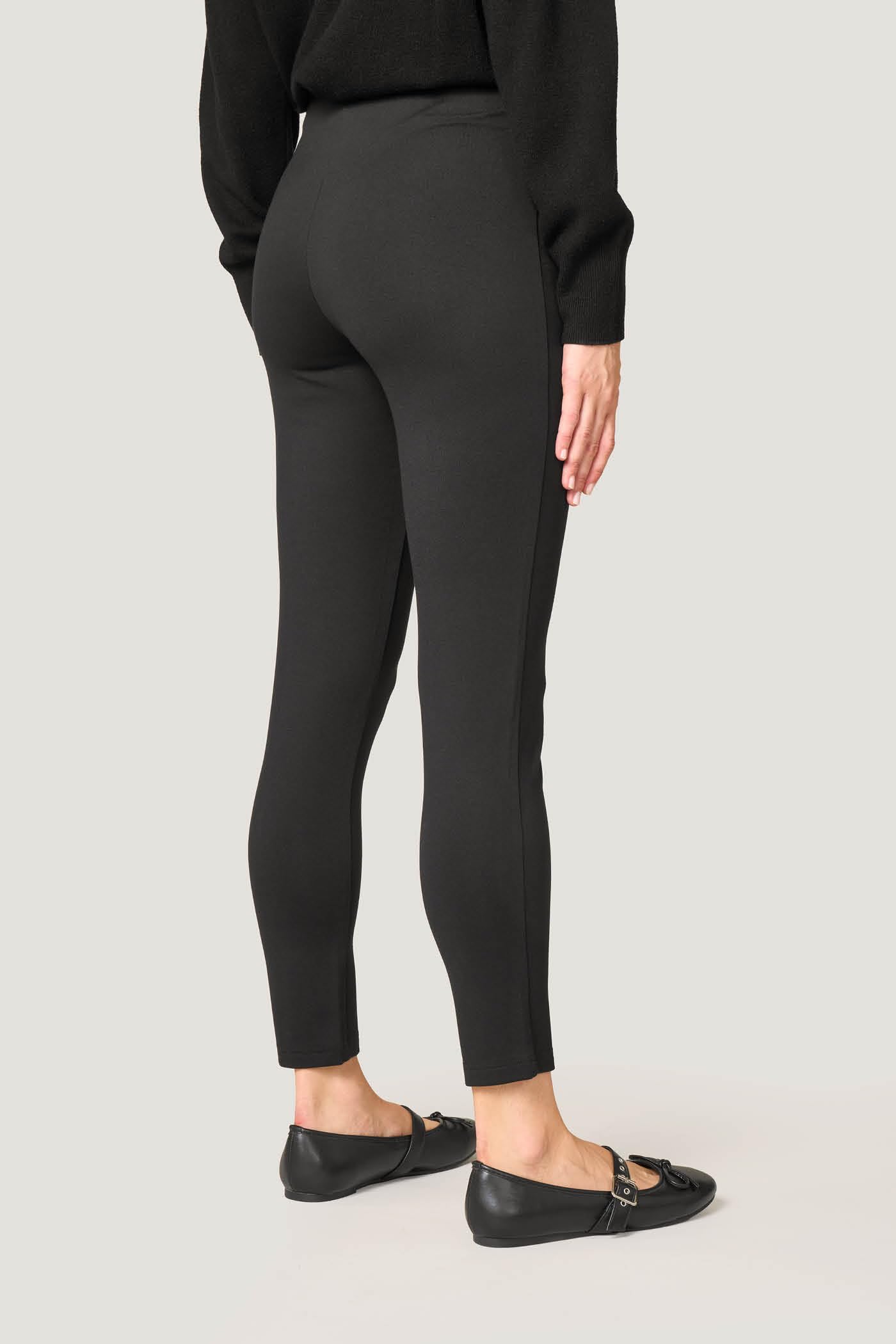 Goldenpoint pantaloni skinny con bottoni misto viscosa