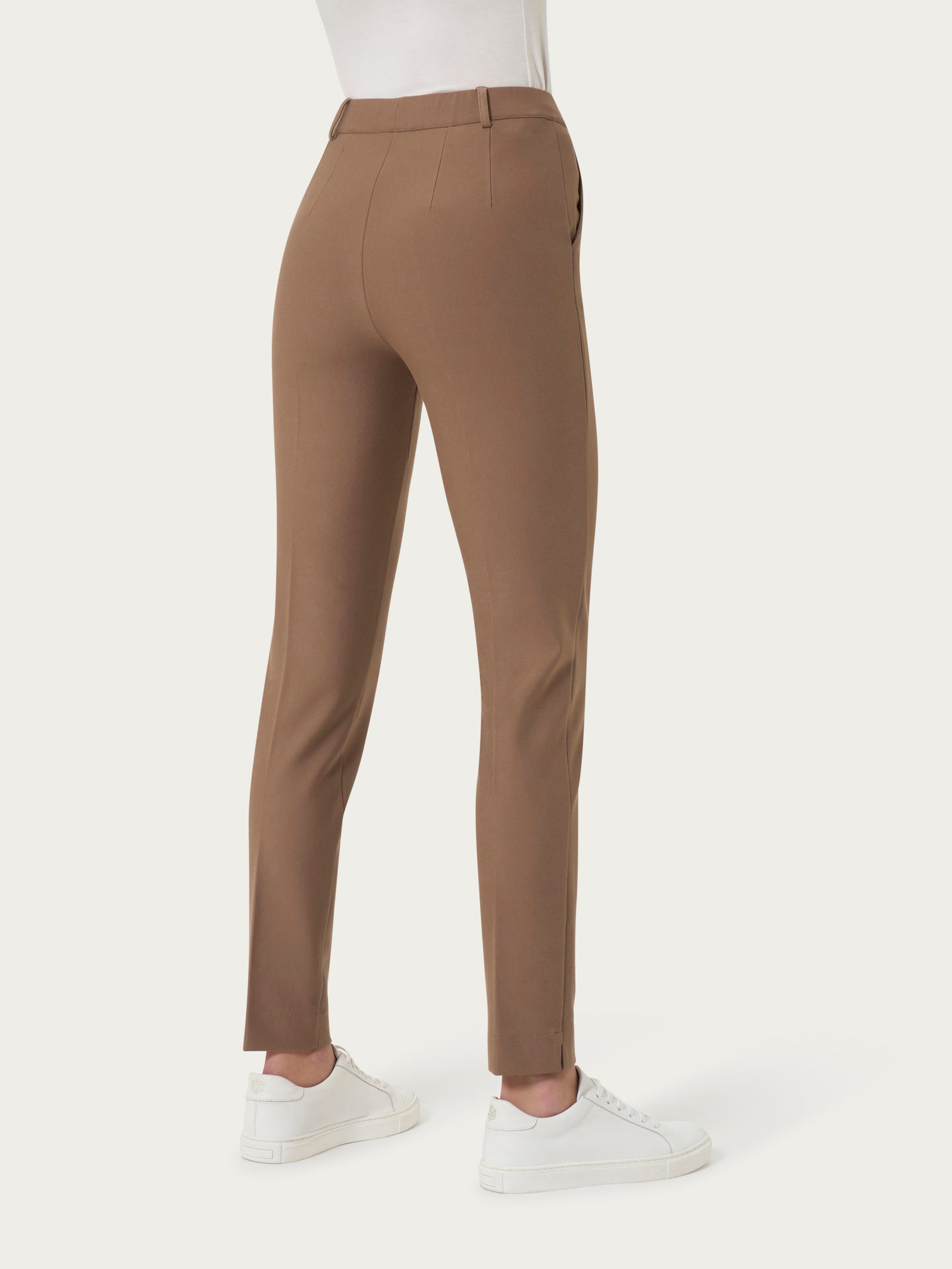 Ragno Compact Pantalone Chino Slim Pine Bark Viscosa