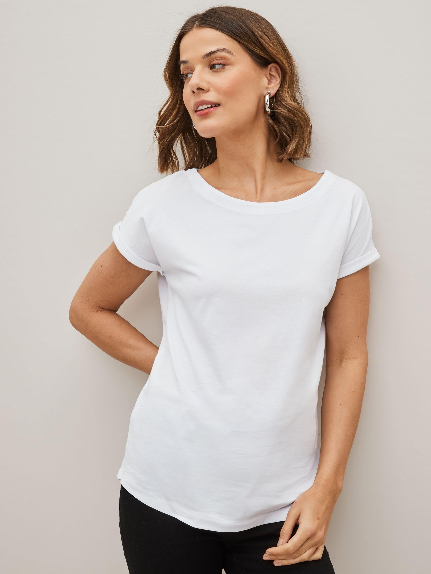 Geo Next t-shirt donna aletta cotone 3 pezzi taglia 50