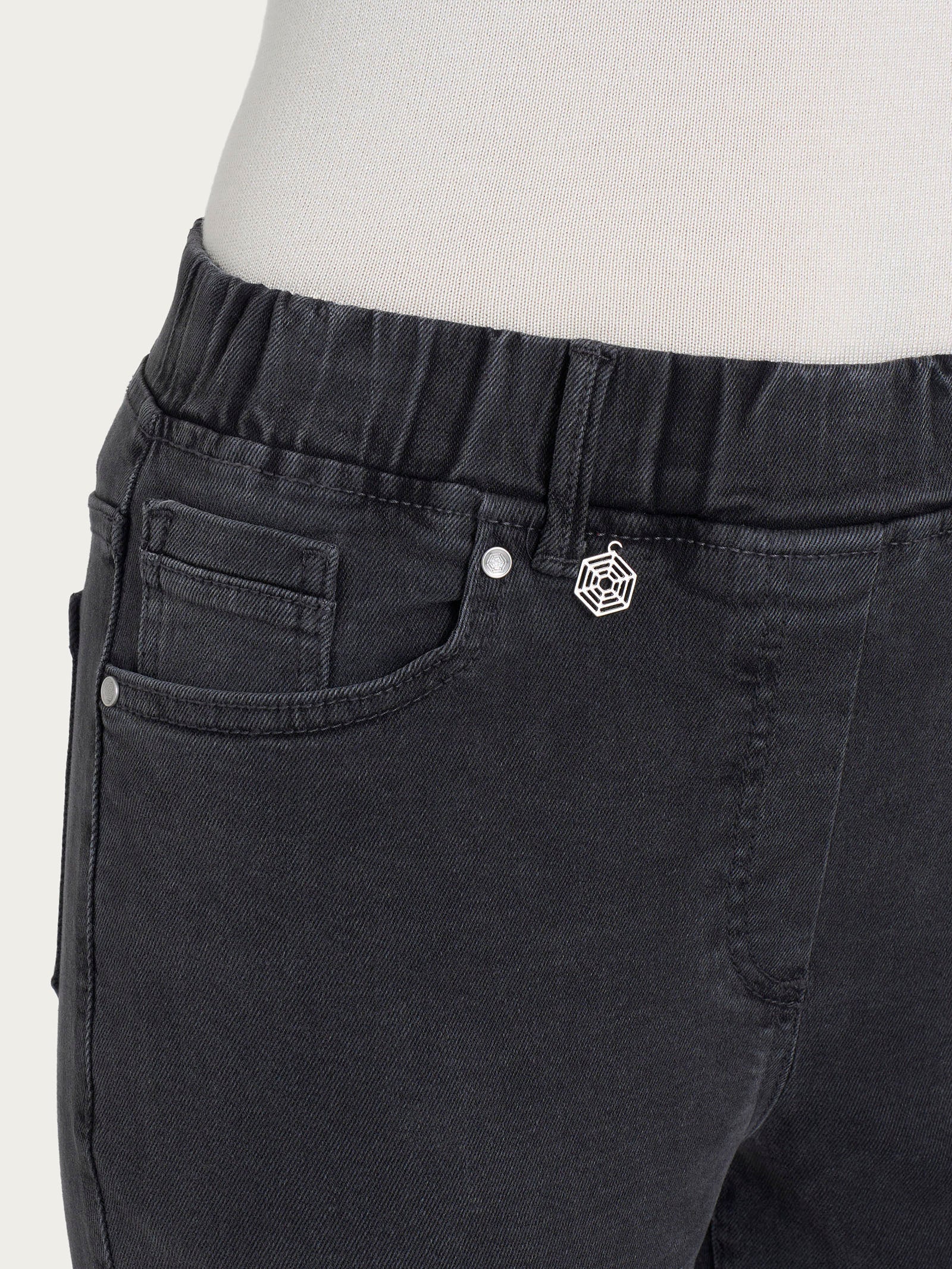 Ragno Super Denim Jeans Dritto Antracite elasticizzato