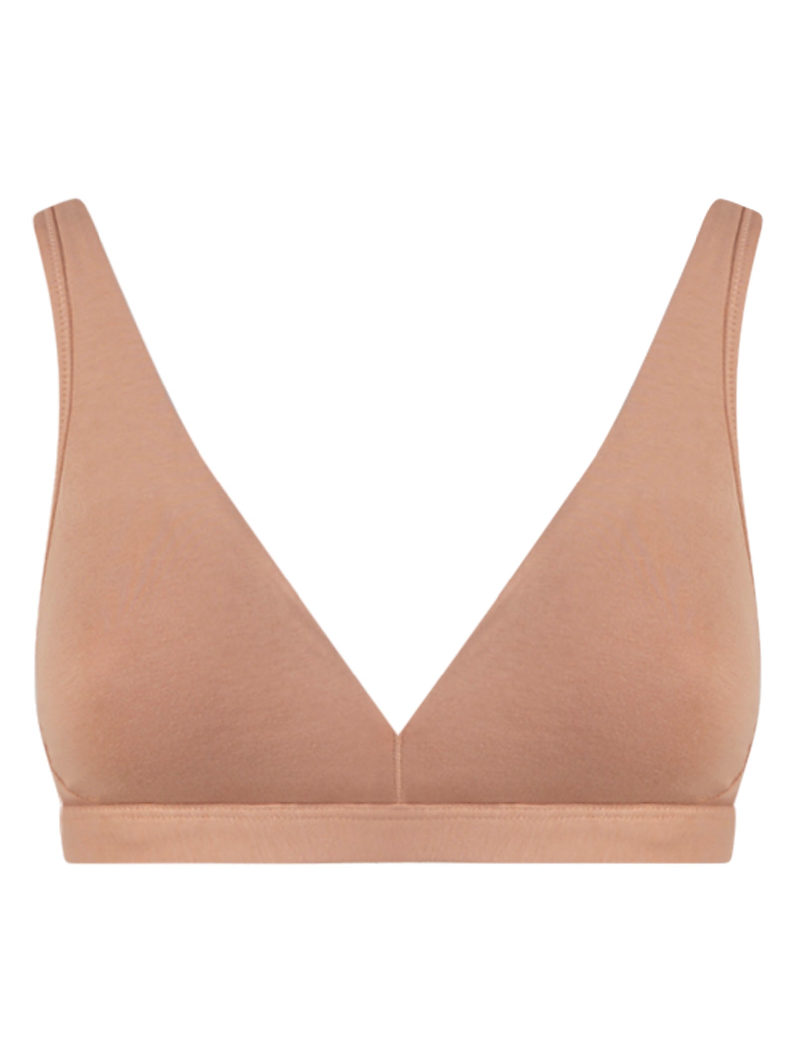 Ragno beYOUtiful Bralette reggiseno cotone Nougat
