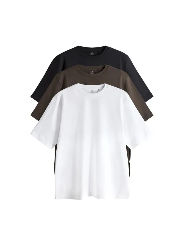 Geo Next The Set T-shirt squadrate pesanti lunghe da 3