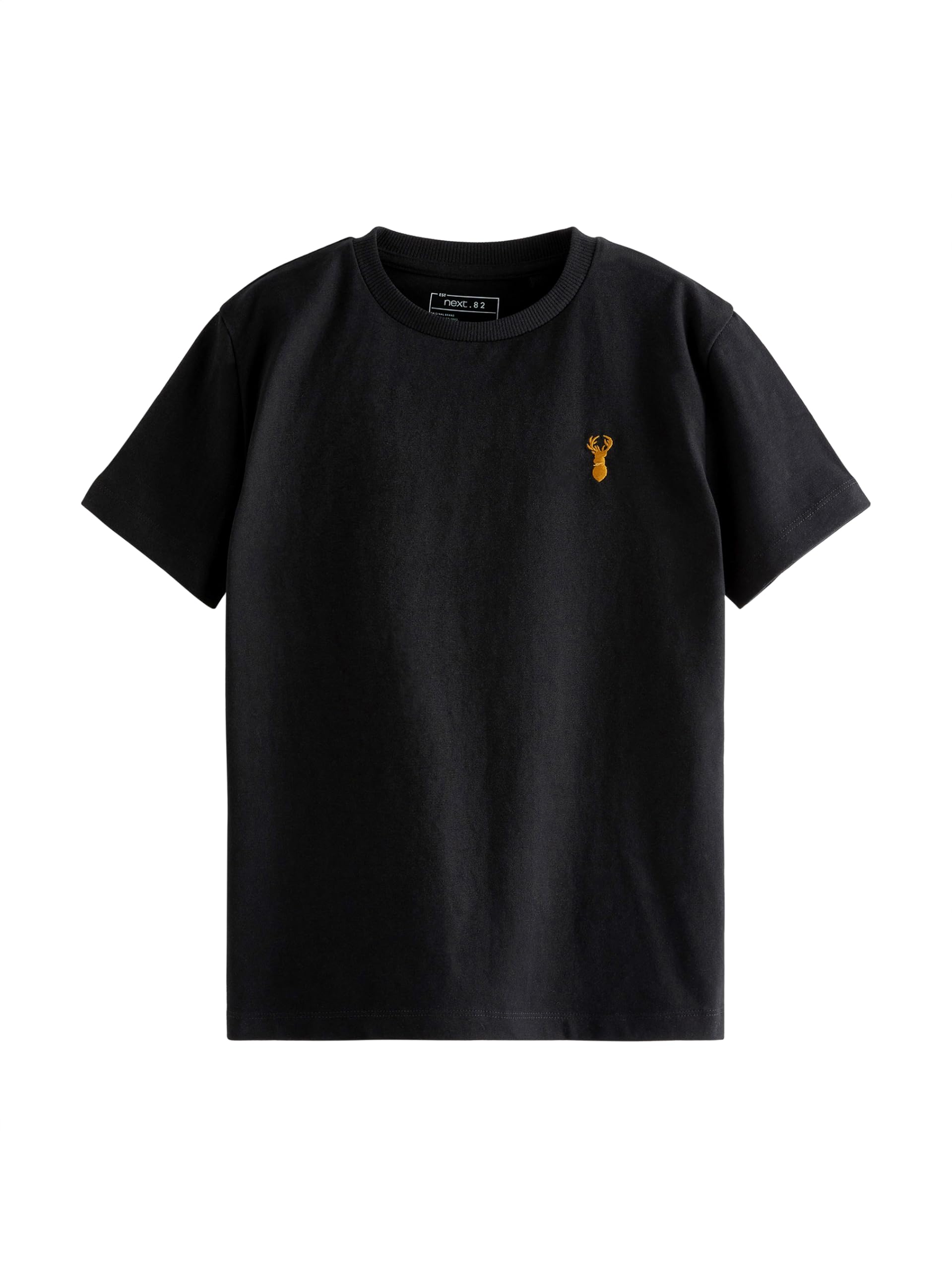 Next t-shirt bambino cervo ricamato confezione da 4 cotone
