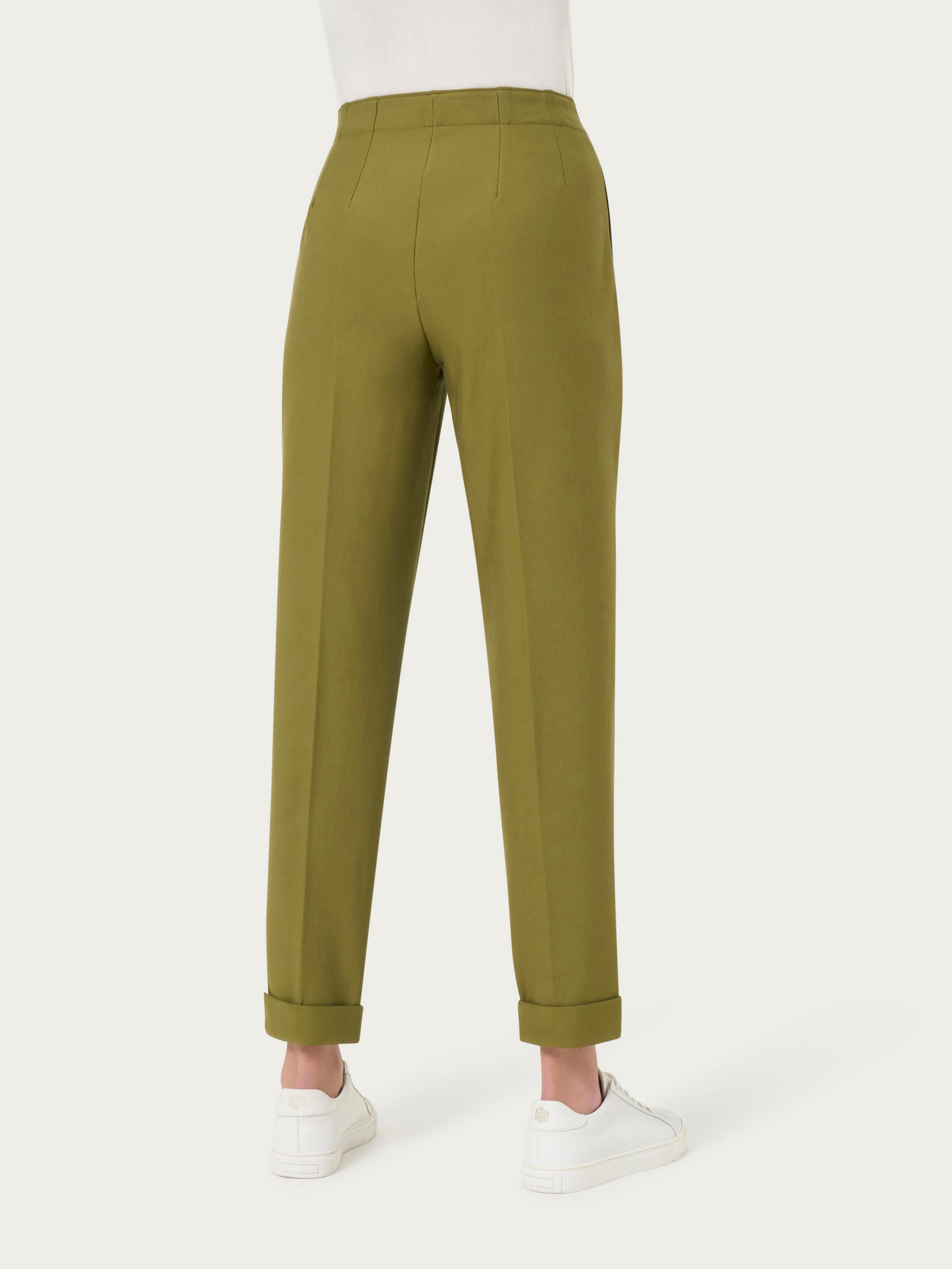 Ragno Compact Pantalone Carrot Sphagnum Tasche Tapered