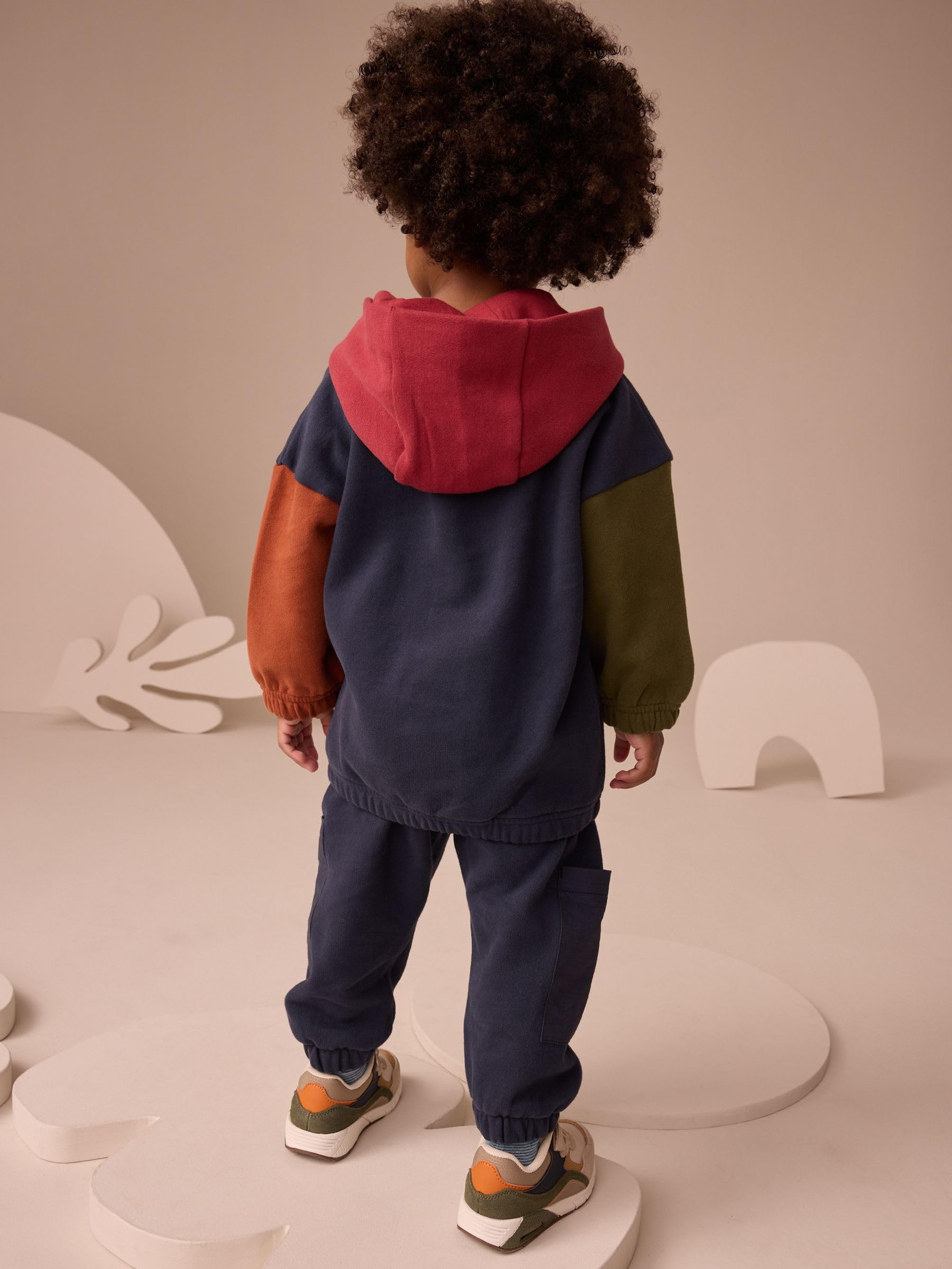 Geo Next Next felpa tuta bambino 110-116 blu navy felpa