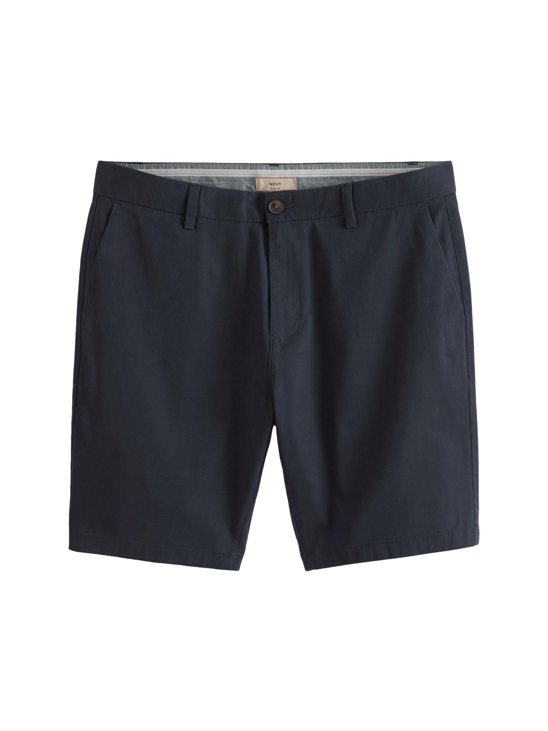 Next Shorts Chino Slim Uomo 30 Blu Elasticizzati