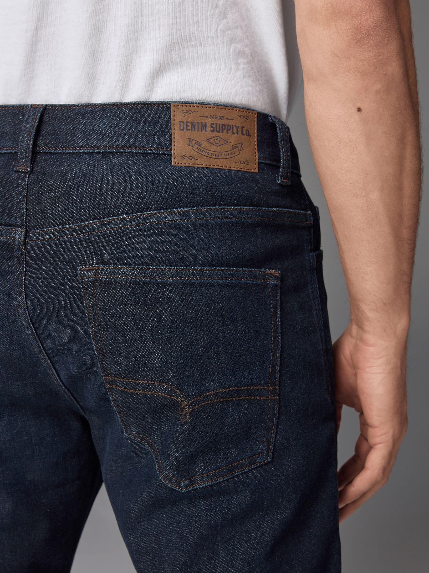 Next jeans uomo vintage denim elasticizzato