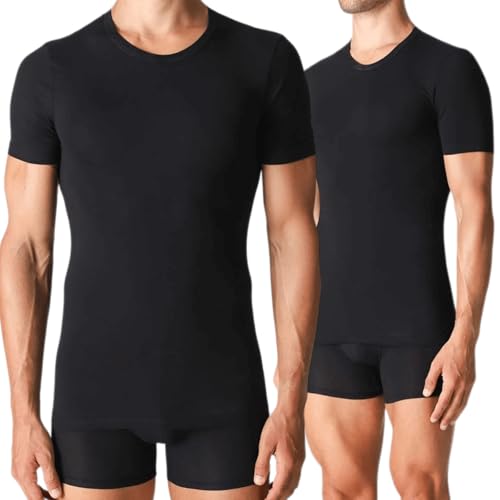 Lady C maglia intima uomo cotone 3 pack girocollo elasticizzata