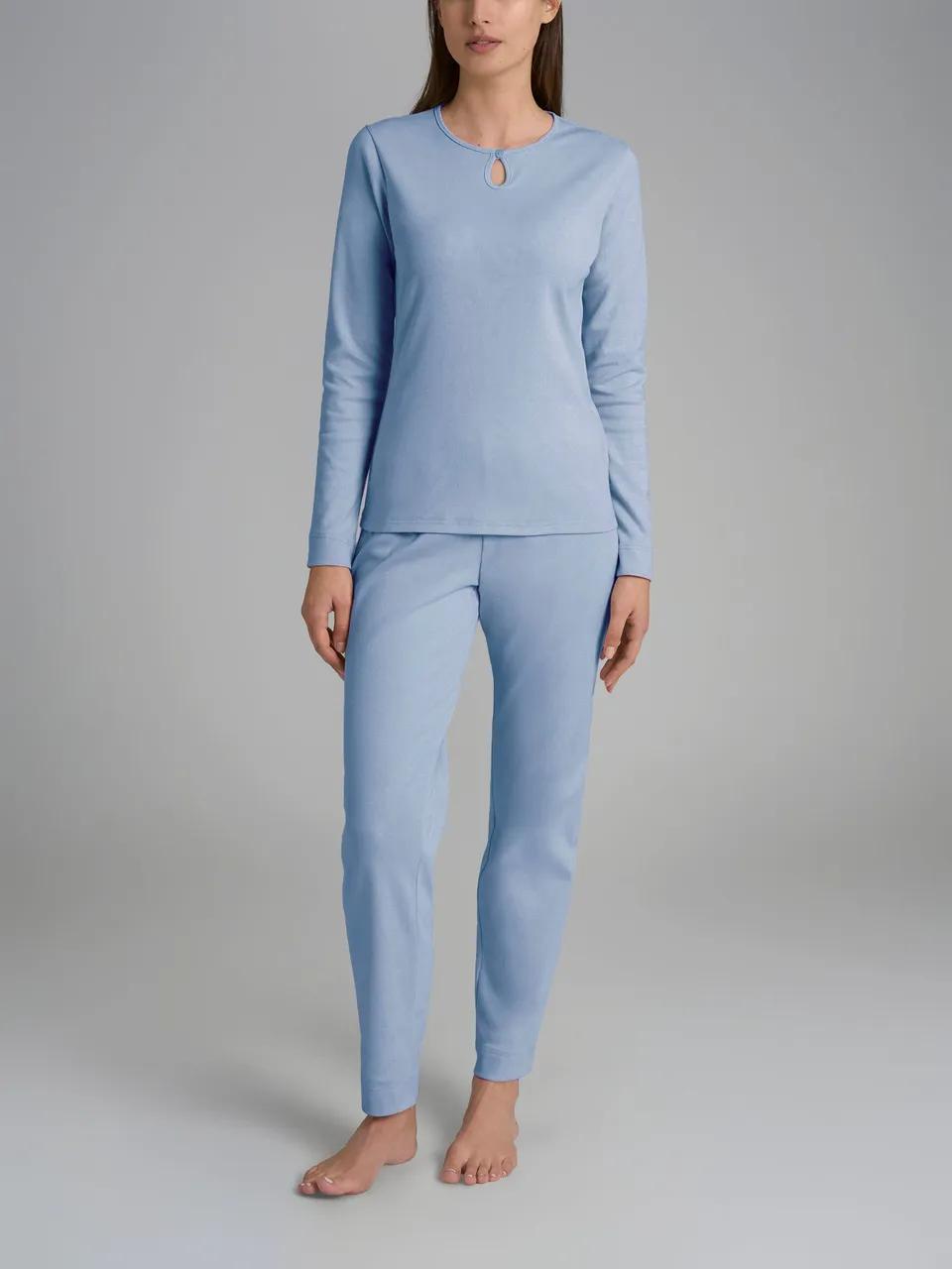 Ragno Thermo Cotton pigiama scollo goccia Eventide