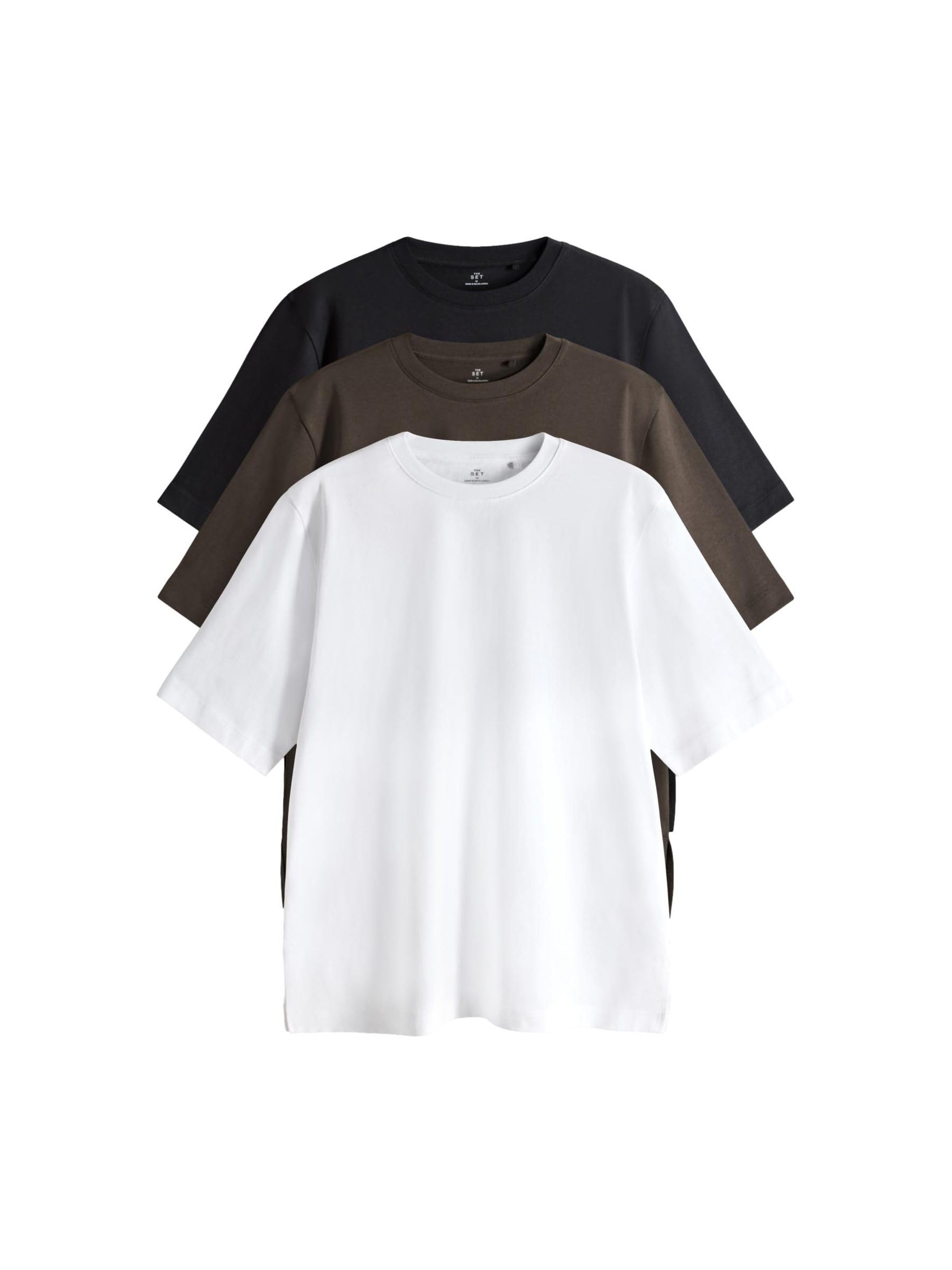 Geo Next The Set T-shirt squadrate pesanti lunghe da 3