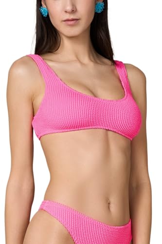 Goldenpoint Crinkle Top Bikini Brassiere Arricciato Senza Imbottitura