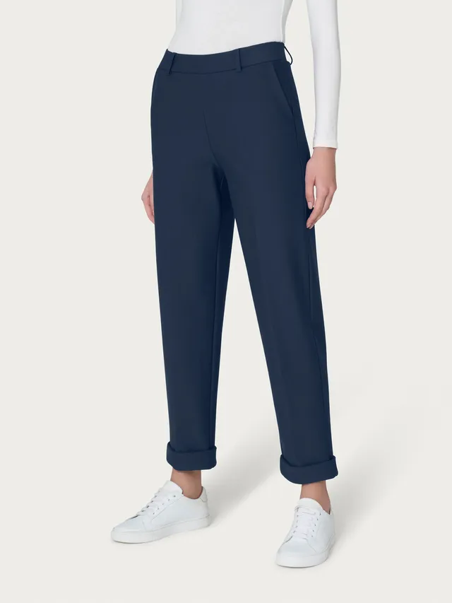 Ragno Compact Light pantalone carota blu Bleu tapered