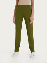 Ragno Super Natural pantaloni chino slim donna Sphagnum tencel