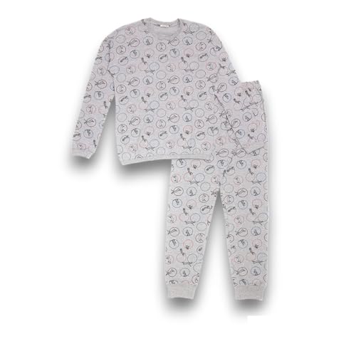 Lady C Circus Tigri pigiama donna jersey cotone taglia M