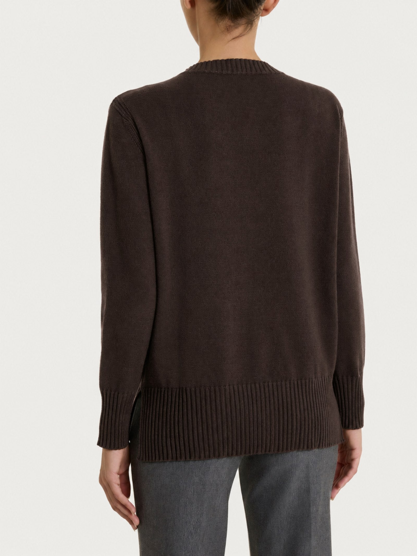 Ragno Soft Wool Maglia Donna Chocolate Torte Lana