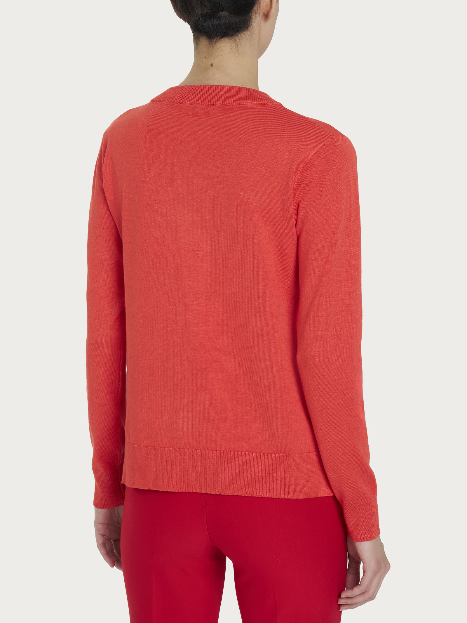 Ragno Four Seasons Maglia Girocollo Cayenne Viscosa